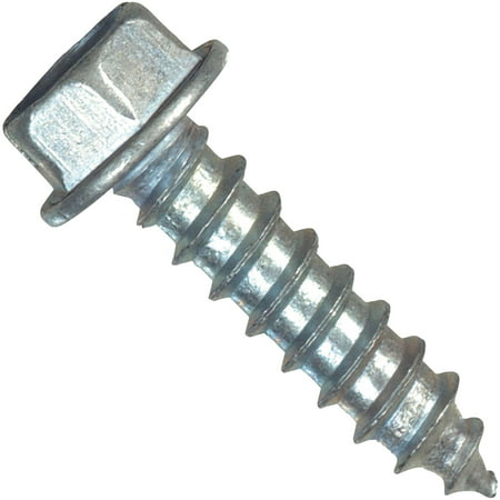 UPC 008236054996 product image for Hillman The Fastener Center Slotted Hex Washer Head Zinc Sheet Metal Screw 100 P | upcitemdb.com