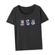 thumbnail image 5 of Camiseta ligera simple jinwen para mujer Ropa deportiva de verano con cuello redondo, 5 of 7