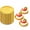Gold, variant on 60 Pcs Mini Dessert Plates, Artrylin 3.5 Inch Cupcake Plates, Disposable Small Cupcake Trays with Scalloped Rim for Appetizer, Pastry Display, Wedding & Party Supplies, Gold