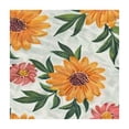 thumbnail image 4 of HAOXIT , Spring Summer Square Table Cloth, Yellow Flower Table Cover, Stain Resistant Washable Soft Table Cloth, Decorative Outdoor for Kitchen Dinning Table 36*36, 4 of 8
