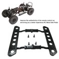 thumbnail image 4 of Ounissouiy Pedales de aleación de colisión lateral para 1/10 Axial SCX10 Crawler RC, escalones laterales de Metal fáciles Kits de construcción modelo Plata, 4 of 6