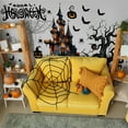 thumbnail image 5 of Wall Stickers,Halloween Witch Wall Decals Wall Window Sticker Decor Halloween Bat Wall Stickers Removable Peel And Stick Wall Decor For Bathroom Window Door Clings Decor. Custom Stickers,Black, 5 of 5