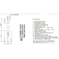 thumbnail image 4 of HQRP 80uf 250V Run Capacitor for AC Electric Motor Start HVAC Blower Compressor Pump Cylindric Round 80MFD Harbor Freight CBB60, Harbor Freight Wood Chipper, 4 of 8