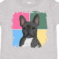 thumbnail image 4 of Inktastic Blue French Bull Dog Boys or Girls Toddler T-Shirt, 4 of 5