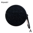 thumbnail image 1 of AirPods Series Wireless Earphone Cover - Black, Compatible with Oreo Case, Apple Gen 5 Design, 3rd Gen Silicone Protection, 1 of 1