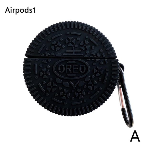 Funda de silicona para auriculares inalámbricos Bluetooth Airpods Oreo de 5.ª generación y 3.ª generación.