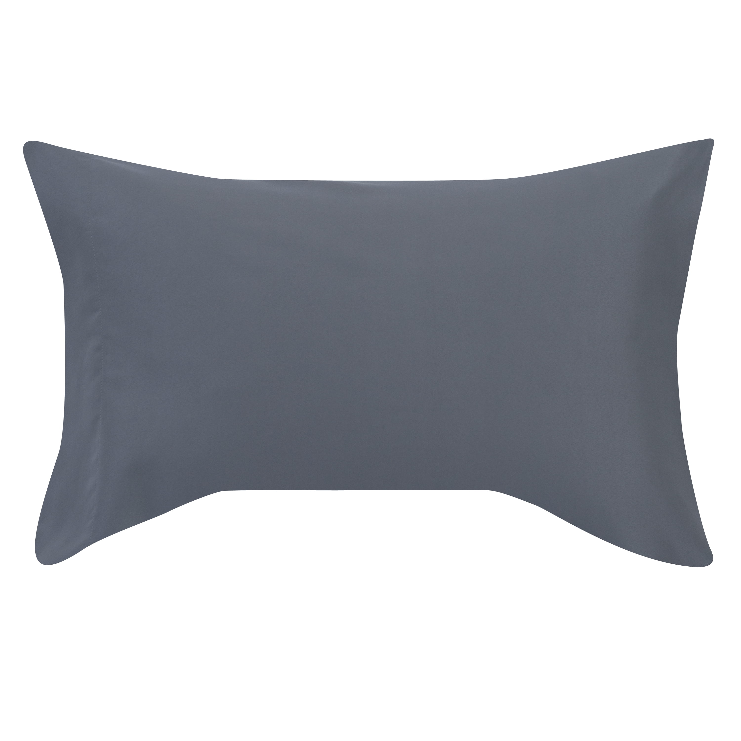 Mainstays Ultra Soft High Quality Microfiber Standard/Queen Grey Pillowcase Set