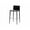 Black, variant on Mobital Zeno Faux Leather 26" Counter Stool in Black