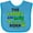 Turquoise, variant on Inktastic The Ladies Are Lucky That I Was Born St Patricks Day Baby Boy Boys Baby Bib