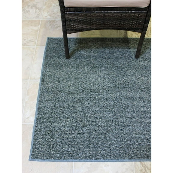 Koeckritz Rugs 3x5' Garden Escape Granite Dust Indoor/Outdoor Area Rug with Premium Edges