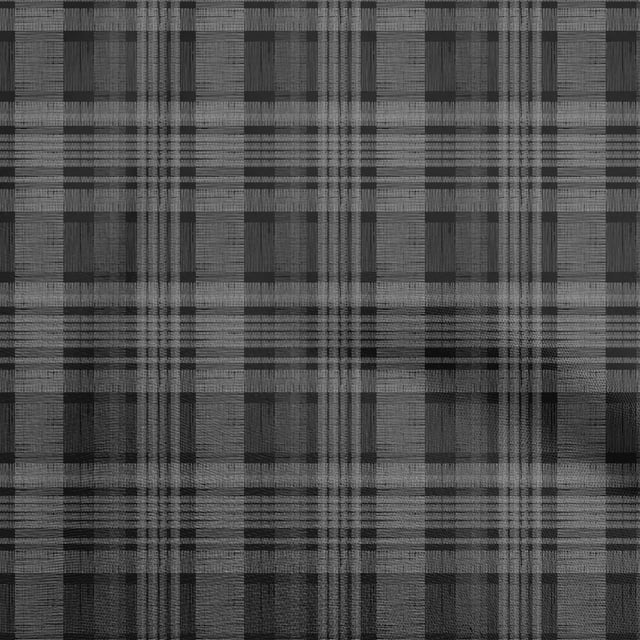 oneOone Viscose Chiffon Black Fabric Check Craft Projects Decor Fabric Printed By The Yard 42 Inch Wide