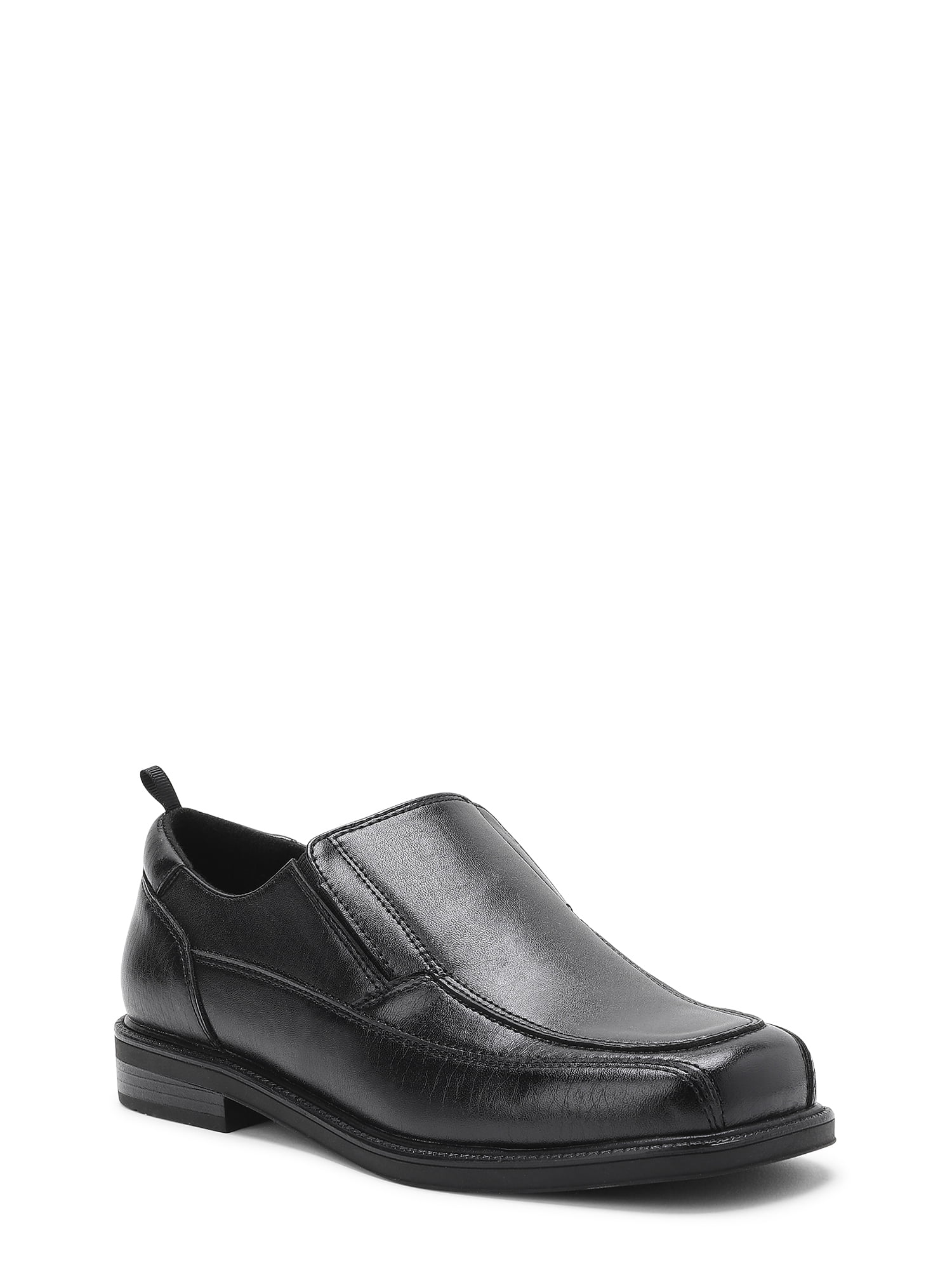 New Little Toddler Boys Classic Slip On Dress Loafers Formal Shoes Black White 
