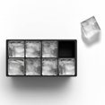 thumbnail image 2 of Bandejas de silicona Ice Cube Molds glacio, paquete de 2 unidades, 8 cubos grandes, 2 of 7