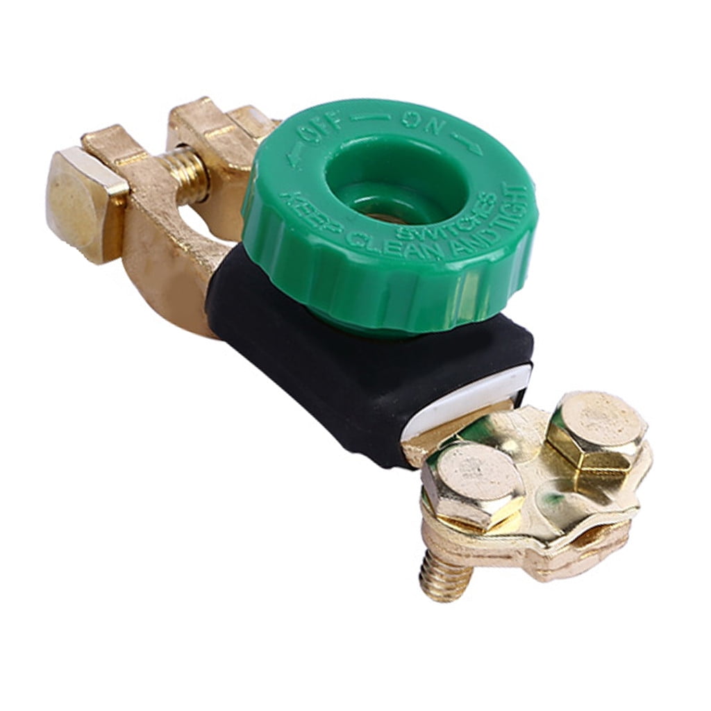 Car Pure Brass Disconnect Battery Cut Off Kill Terminal Antileakage