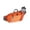 Orange, variant on Unisex 1.5L with Bottle Holder Walking Hiking Nylon Fanny Pack Waist Bag,Dark Blue