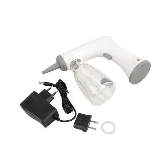 Máquina de espuma eléctrica para permanente de cabello, portátil, fácil de usar, reutilizable, dispositivo de burbujas eléctrico, máquina de espuma Blanco 150ml