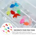 thumbnail image 3 of Shisuyan Poisson Rouge Artificiel Caoutchouc Couleur Assortie 20 Pcs 2.4X0.8X0.8In, 3 of 8