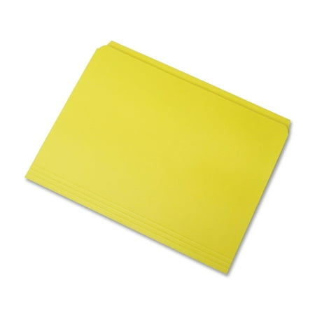 - Skilcraft File Folders, Straight Cut, Ltr, 11pt, 100/BX, YW 3649486