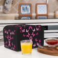 thumbnail image 6 of Gaeub Breast Cancer Print 4 Slice Toaster Cover,Bread Machine Cover,Dustproof Fingerprint Protectors and Greasy Protection Anti-sputtering, 6 of 7