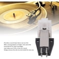 thumbnail image 2 of HELIAHOO Magnetic Cartridge Stylus, Turntable Needle Replacement LP Needle Turntable Record Player Turntable Stylus, for LP Record Player UA2459-4045, 2 of 9