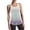 White, variant on Tank Top for Women Racerback Sleeveless Tank Tops for Women Open Back Camisole Running Muscle Tank Yoga Shirts Stretch Racerback Breathable Tee (Light Blue,XXXL)