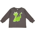 thumbnail image 3 of Inktastic Green Dragon Boys or Girls Long Sleeve Toddler T-Shirt, 3 of 5