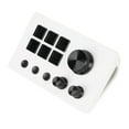 thumbnail image 1 of Visual Keyboard with Knobs, 6 Keys Visual Keyboard LCD Custom Button Visual Keyboard  For OS X And PC, 1 of 7