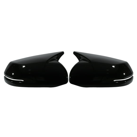 Tapa de espejo lateral de cuerno de buey de 2 piezas para Honda CRV 2017-2022, cubierta de espejo retrovisor de automóvil, carcasa de espejo de puerta exterior, tapa de espejo del conductor y pasajero
