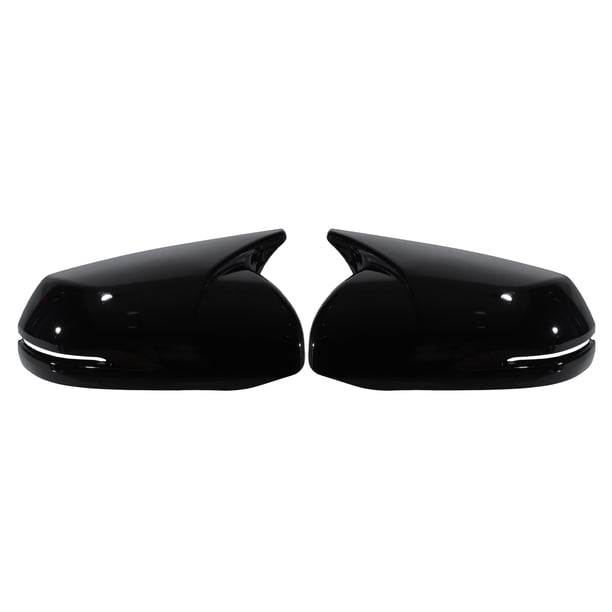 Tapa de espejo lateral de cuerno de buey de 2 piezas para Honda CRV 2017-2022, cubierta de espejo retrovisor de automóvil, carcasa de espejo de puerta exterior, tapa de espejo del conductor y pasajero