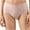 Pink, variant on Women's Seamless High Waisted Brief Solid Color Hip Lifting Slim Breathable Soft Comfortable Plus Size Panties