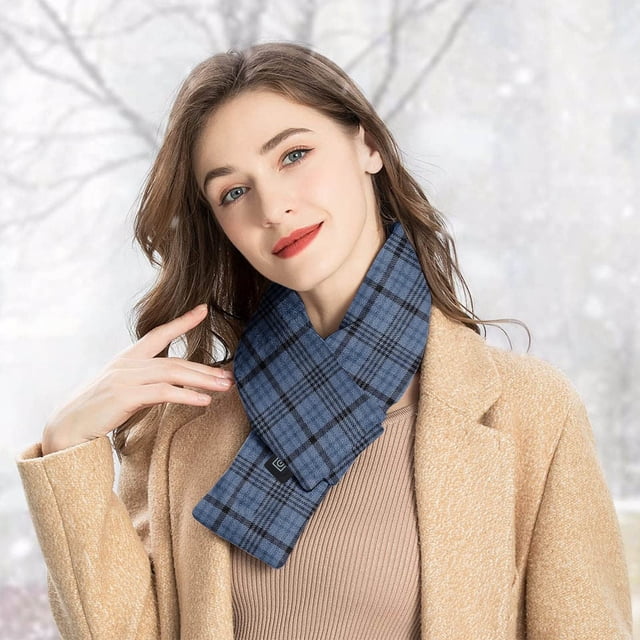 Womens' Hearting Warming Scarf FashionableSmart Mobile Power USB Charging Neck And Shoulder Winter Cold Protection And Warm Heating Men And Women Scarf