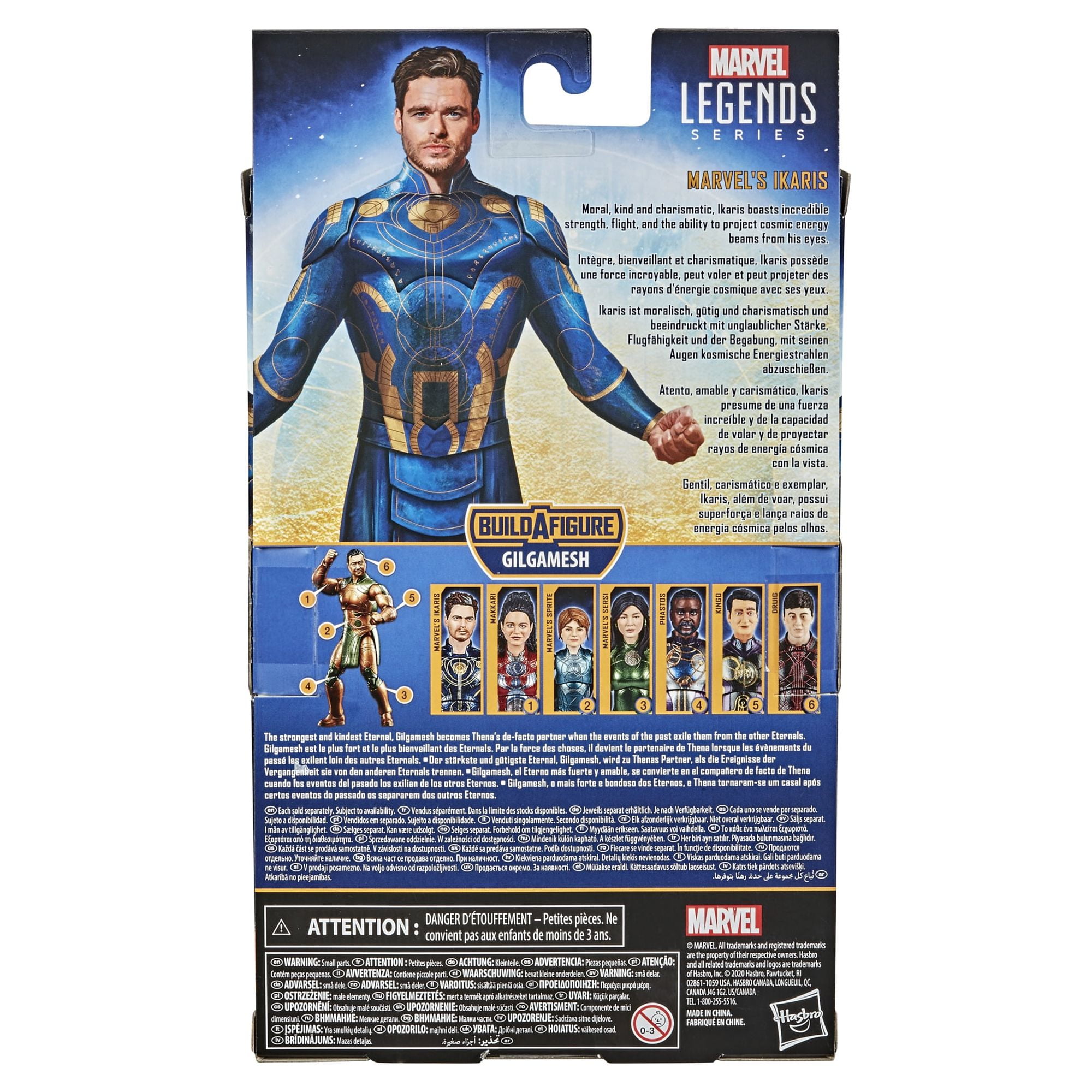 Marvel: Legends Series Marvel Ikaris Kids Toy Action Figure for 