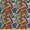 Grunge Puzzle Retro, variant on Ambesonne Geometric Fabric by the Yard Upholstery, Classical Moroccan, 10 Yards, Multicolor