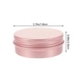 thumbnail image 2 of Rose Gold Aluminum Spiral Lid Box for Travel Storage 20Pcs Cream Holders, 2 of 4
