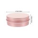 thumbnail image 2 of Rose Gold Aluminum Spiral Lid Box for Travel Storage 20Pcs Cream Holders, 2 of 4
