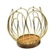 thumbnail image 2 of Cesta para cápsulas de café con forma de capullo de flor compacta para almacenar cápsulas de café Oro, 2 of 9