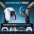 thumbnail image 6 of KDD Headphone Stand, Controller Holder, RGB Gaming Headphone Stand with Cable Organizer for Desktop Organizers, 6 of 8