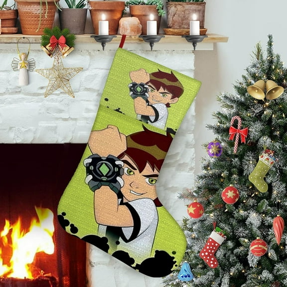 Ben 10 Themed Christmas Socks