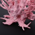 thumbnail image 4 of Plante artificielle en corail rose vif, ornement pour aquarium sous-marin, 4 of 4