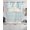 Grey, Duck Green, variant on Dark Blue Grey Botanical Swag Curtains for Living Room/Bedroom Windows, Spring Floral Summer Farmhouse Kitchen Curtains and Valances Set 36 Inch Length, Light Filtering Swags Valance Curtain Panels
