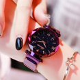 thumbnail image 2 of Nuevo reloj de moda para mujer elegante imán de cuarzo reloj de mujer hebilla cielo estrellado número romano reloj de pulsera para mujer regalo Dropshipping Tan Jianjun unisex, 2 of 2