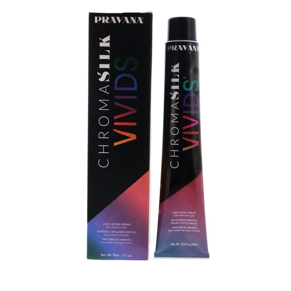 Pravana ChromaSilk Vivids - Original, Silver, 3 oz