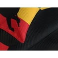 thumbnail image 4 of Ambesonne Rasta Quilted Bedspread Set 3 Pcs, Lion Reggae Striped Flag Art, King Size, Yellow Black, 4 of 5