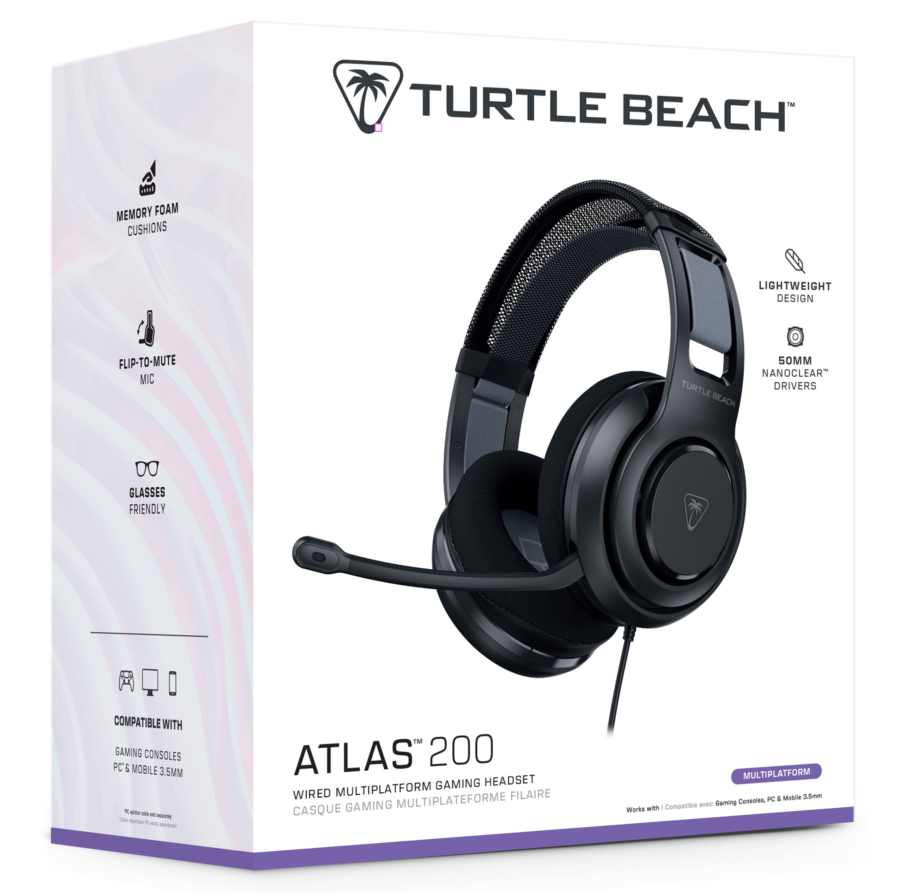 Turtle Beach® Atlas 200 Casque gaming multi-plateforme