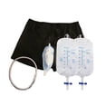 thumbnail image 2 of CRCMURE Sacs à Ordures Réutilisables Ensemble de Sacs pour Hommes avec Entonnoir, Shorts Portables pour Hommes, Système d'Urinoir avec Sac de Collecte, Support de Cathéter pour Personnes Âgées, Étanche, 2 of 8