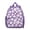 Purple-4, variant on Bloom Sunflower Pattern Backpack - Comfort-fit Padded School Bag with Double Zipper Sliders