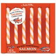 thumbnail image 3 of Pacific Northwest Salmon Flavored Candy Canes – Set of 6 Novelty Pink & White Candy Canes, Fun Holiday Treat, 3 of 6
