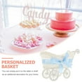 thumbnail image 4 of 2 piezas de carro en forma de carro en forma de carcajadas de baby shower favores de bodas decoración de canasta, 4 of 6