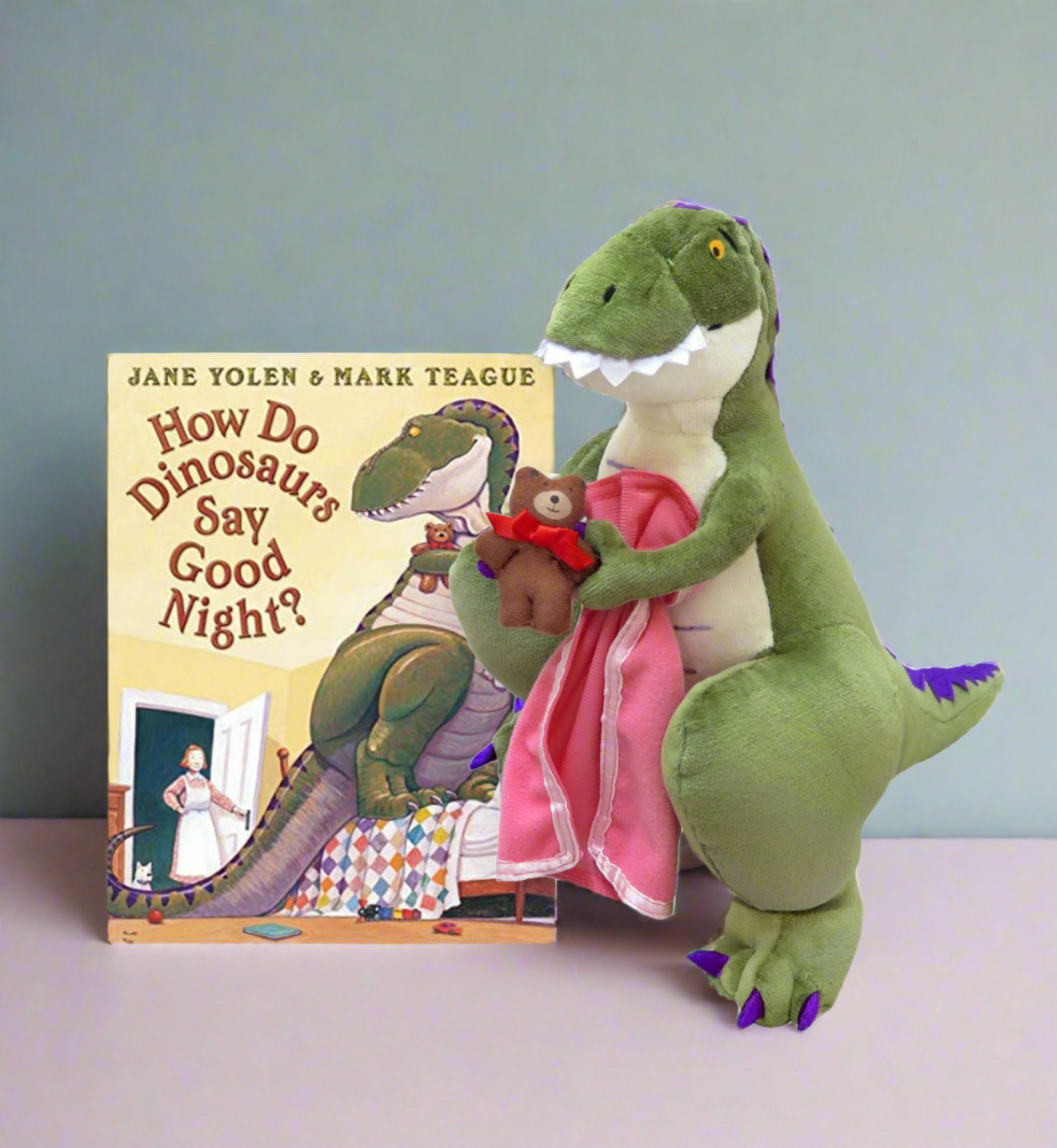 How Do Dinosaurs Say Good Night? 14" Plush