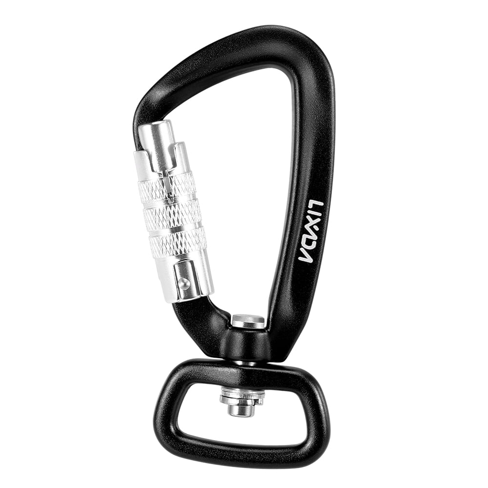 Details about   Lixada 2pcs Swivel Carabiner Clip 360°Rotatable Spinner Carabiner Small Z7V5 